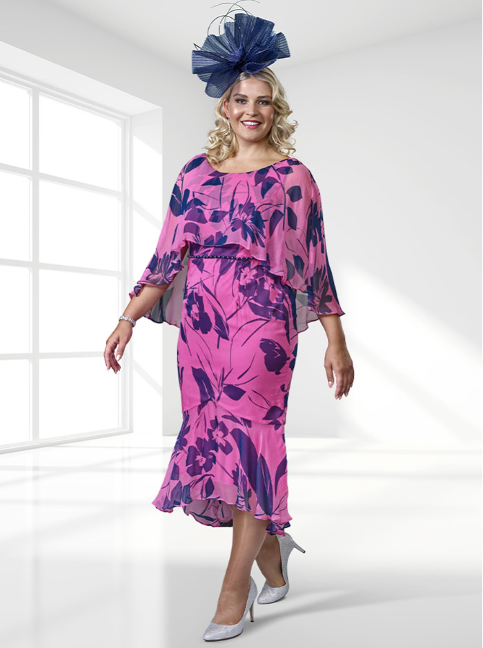 DU520 - Fuchsia/Navy (Dressed Up By Veromia)